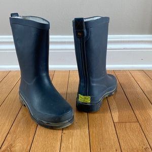 Boys Western Chief Navy/Camo Rain Boots